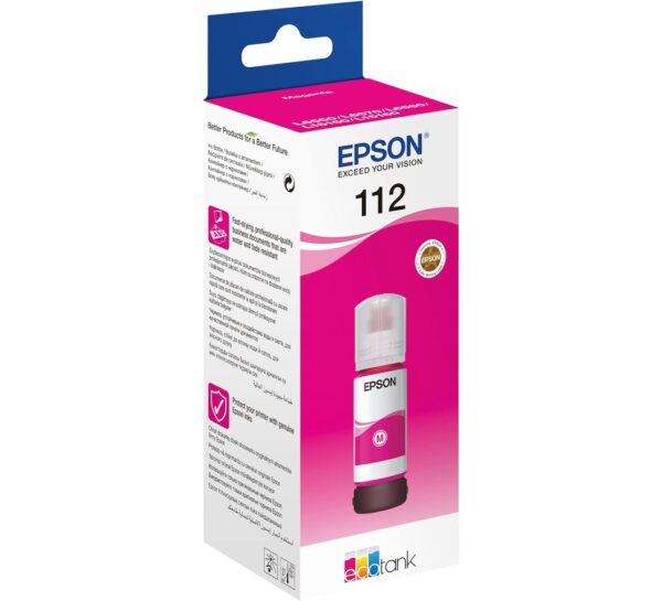Epson 112 Magenta Ecotank Ink Bottle