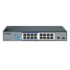 D-Link DES-F1016P-E 16-port Fast Ethernet Unmanaged Long Range 250m PoE+ Surveillance Switch with 16 PoE ports
