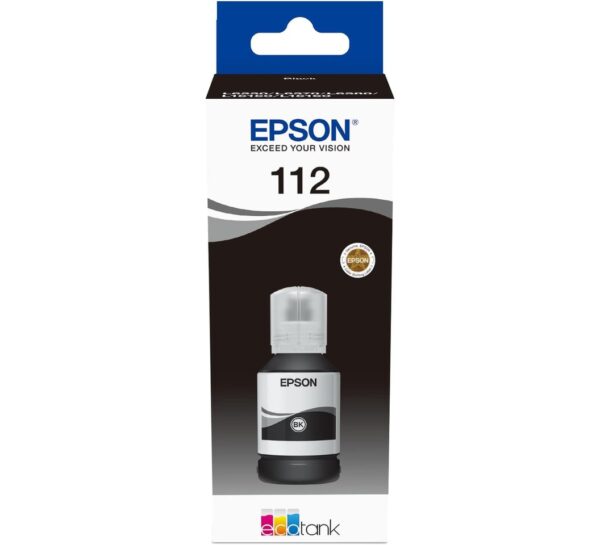 Epson 112 black Ecotank Ink Bottle –(C13T06C14A)