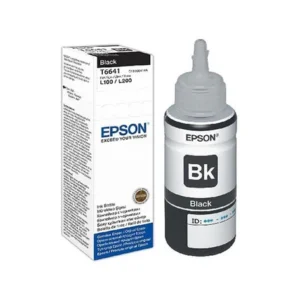 Epson T6641 Ink EcoTank Black Color Bottle 70ml