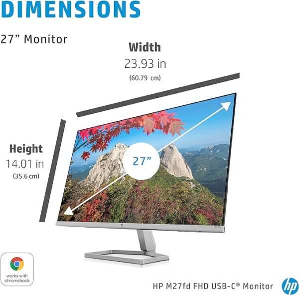 HP M27fd Ultraslim Monitor