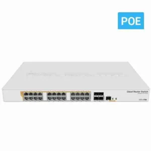 MikroTik 24 Port Gigabit Ethernet Switch (CRS328-24P-4S+RM)