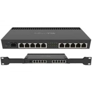 MikroTik RB4011 Ethernet 10-Port Gigabit Router (RB4011iGS+RM)