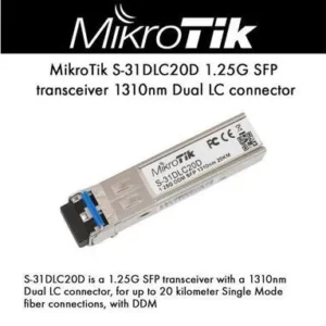 Mikrotik S-31DLC20D SFP (1.25G)