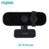 Rapoo C280 2K HD Webcam – Super Wide-Angle Webcam With Microphone for Video Calling Conference