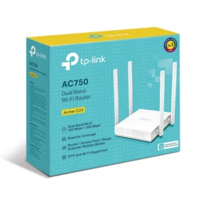 TP-Link Archer C24-AC750 Router wireless Dual Band (TL-ARCHER-C24)