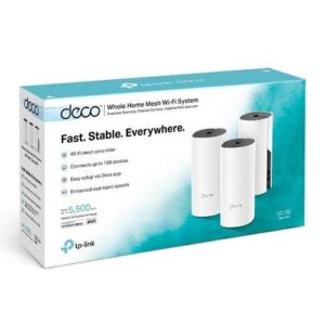 TP-Link Deco M4-3 Pack AC1200 Whole Home Mesh Wi-Fi System– TL-DECO M4-3