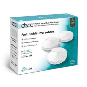 TP-Link Deco M5 AC1300 Whole Home Mesh Wi-Fi System (3 Pack) - TL-DECO M5