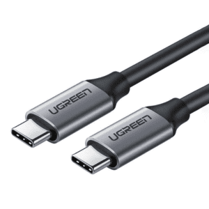 Ugreen 1m US355 USB-C 3.1 Gen2 Male To Male 5A Data Cable (100W, 4K@60Hz)