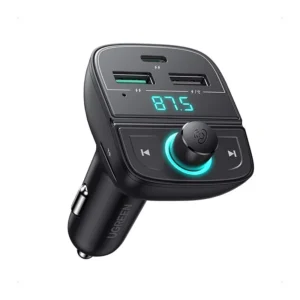 UGREEN CD229 Bluetooth Car Charger (5.0+PD+QC3.0+USB Flash Drive+TF) (Black)