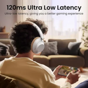 Ugreen HiTune Max5 Headphones Hybrid Active Noise-Cancelling – Black – UG-25255
