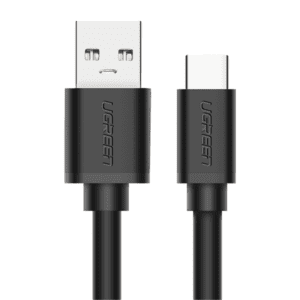 Ugreen US287 USB 3.0 A Male to Type C Male Cable Nickel Plating 2m (Black)