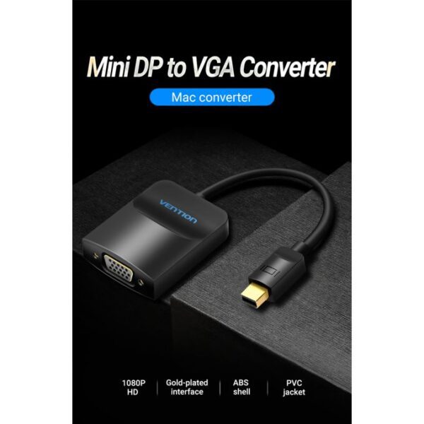 Vention Mini DP to VGA Converter – VEN-HBDBB