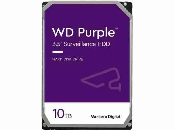 WD 10TB Purple Pro Hard Drive Surveillance -, 256 MB, 7200 rpm-