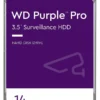 WD 14TB Purple Pro Surveillance Hard Drive- WD141PURP