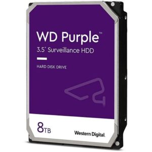 WD 8TB Hard Drive Purple Surveillance 64MB 5700rpm