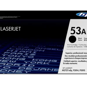 HP 53A Black Toner Original LaserJet Cartridge (Q7553A)